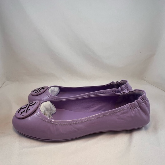 Tory Burch Minnie Travel Ballet in lavender cloud, size 9.5, BNIB,MSRP$228 - Picture 6 of 12